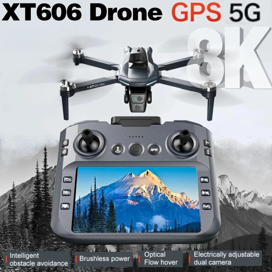 Original XT606 Drohne Professi – Fpv Brushless Rc Drone 4K Bewertung und Preis