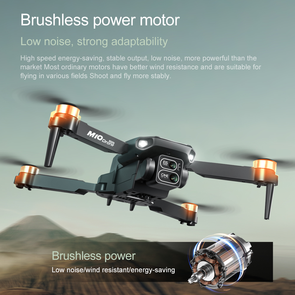 Original Drohne M10 4K 5G HD D – Fpv Brushless Rc Drone 4K Bewertung und Preis