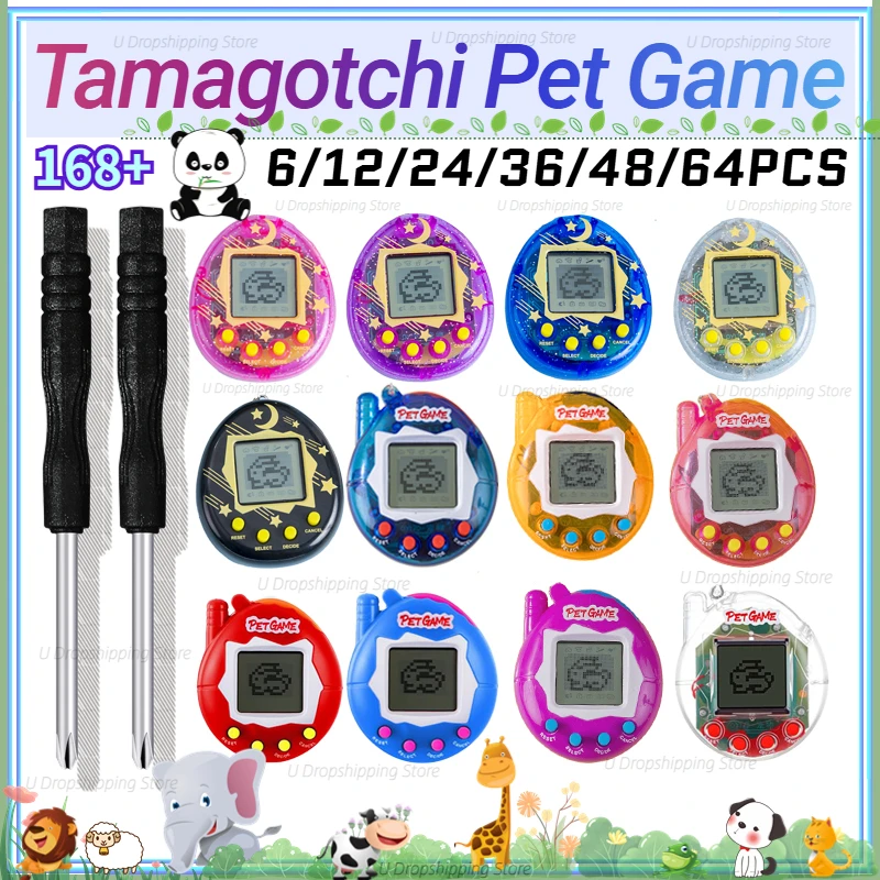 64-6 Stück Virtuelle Haustier- – Tamagotchi Electronic Pet Virtual Bewertung und Preis