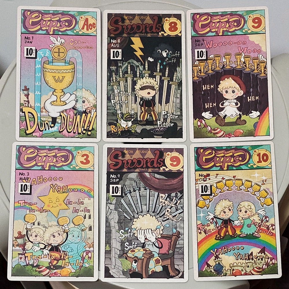 Vintage Rubber Hose Tarot-Deck – Tarot Cards Deck With Guidebook Bewertung und Preis