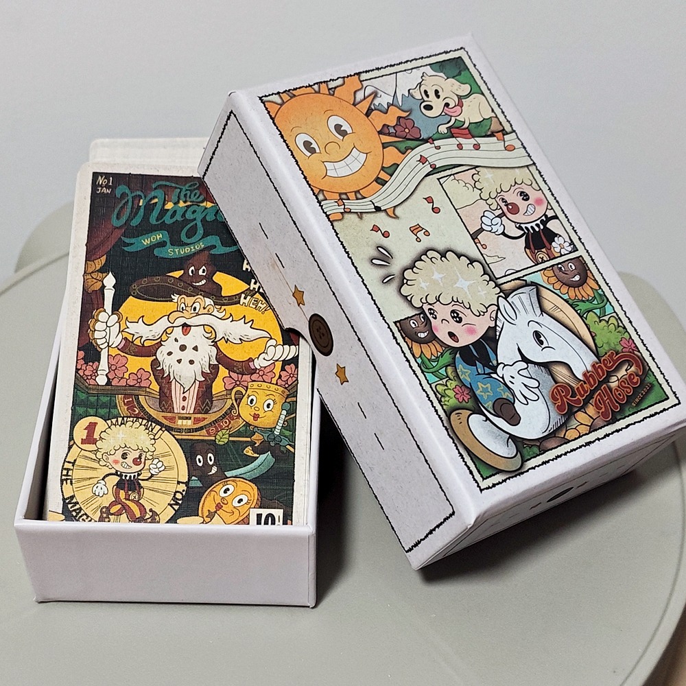 Vintage Rubber Hose Tarot-Deck – Tarot Cards Deck With Guidebook Bewertung und Preis
