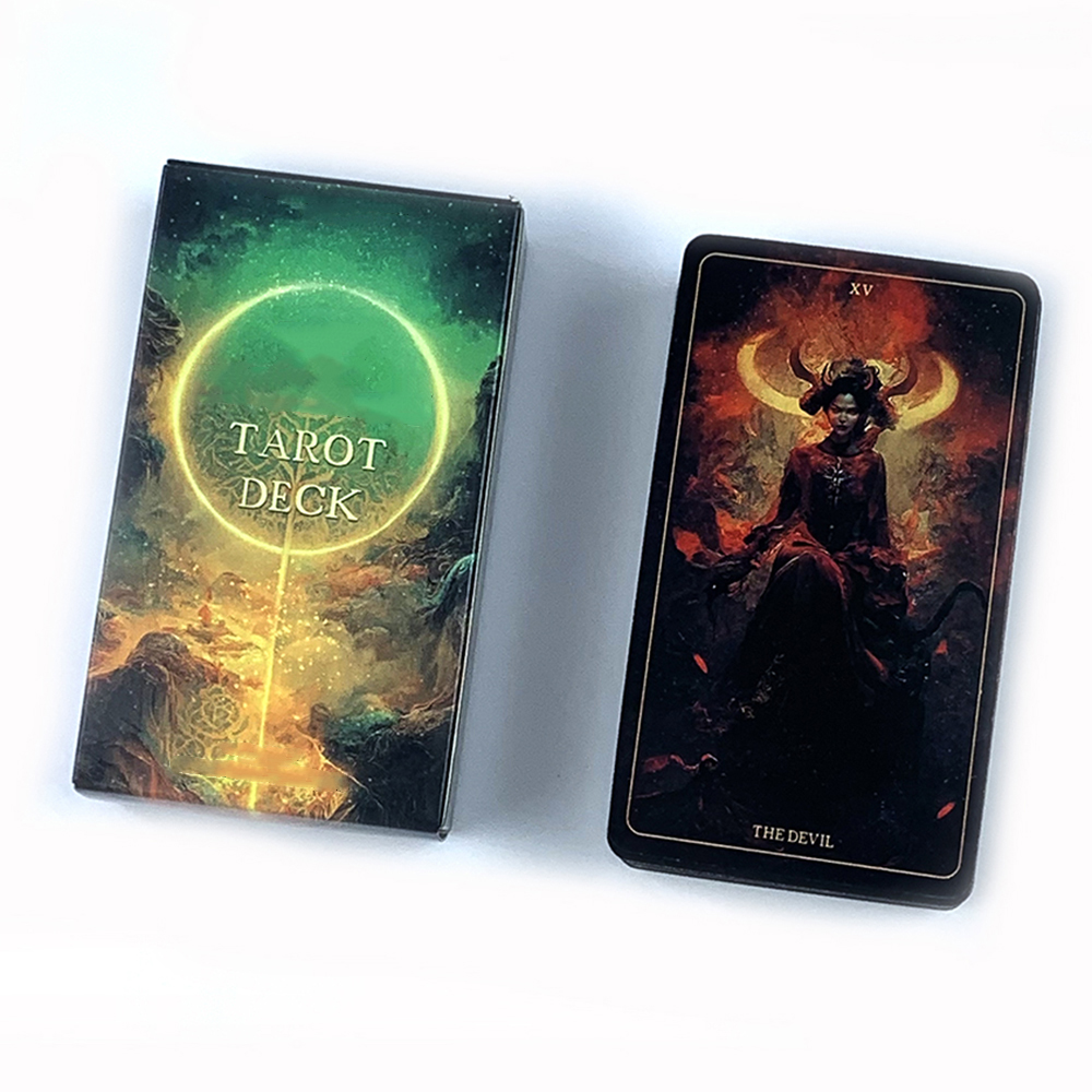 Tarot-Deck, ein 78-teiliges Ka – Tarot Cards Deck With Guidebook Bewertung und Preis