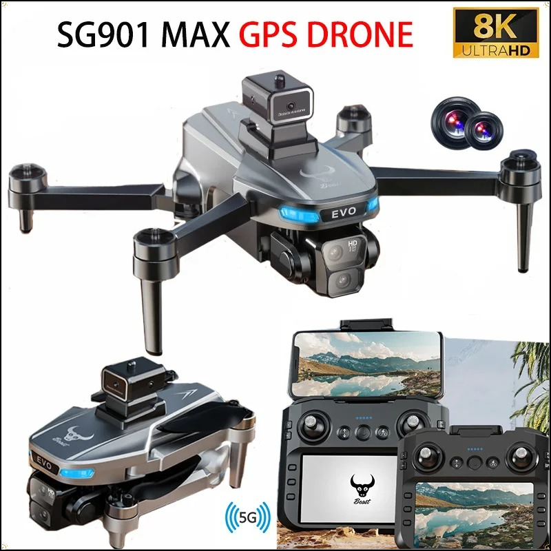 Drohne 8K Professional GPS HD  – Fpv Brushless Rc Drone 4K Bewertung und Preis