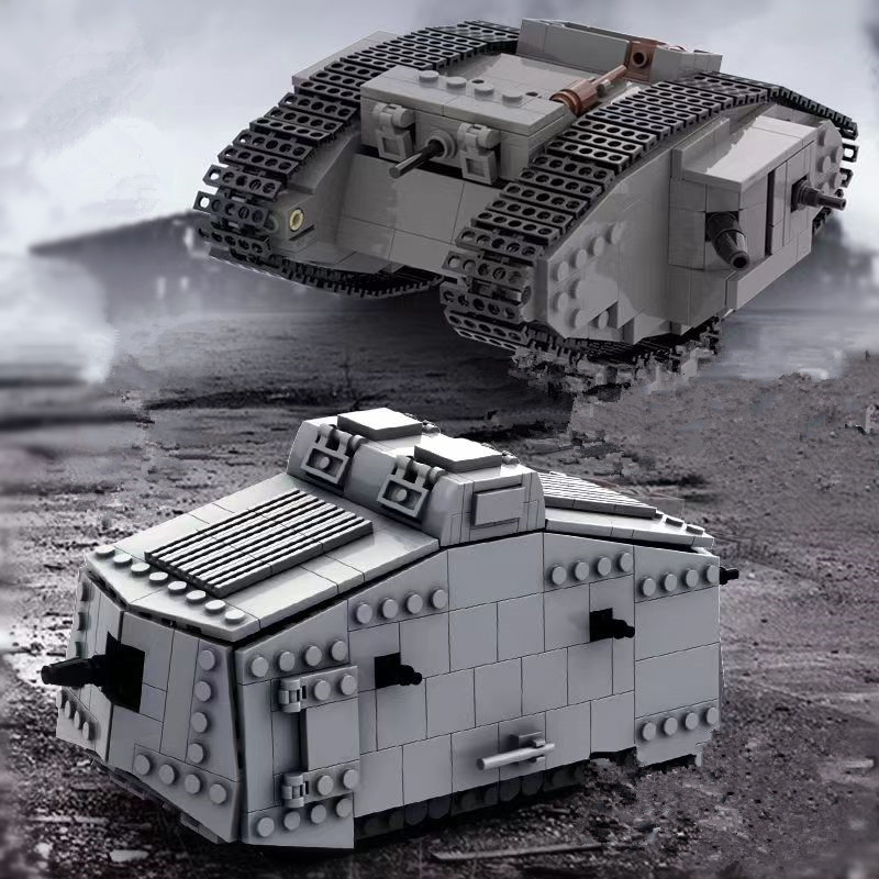 Heißer Verkauf: Deutsches Mili – Lego Compatible Military Tank Bewertung und Preis